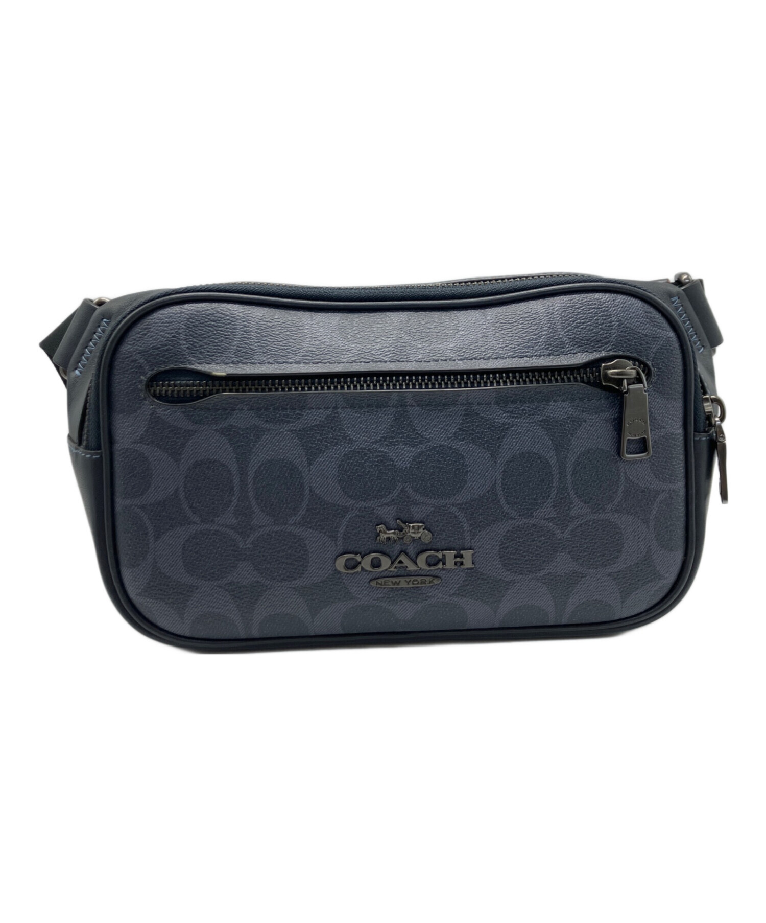 中古・古着通販】COACH (コーチ) エリアスボディーバッグ ブラック 