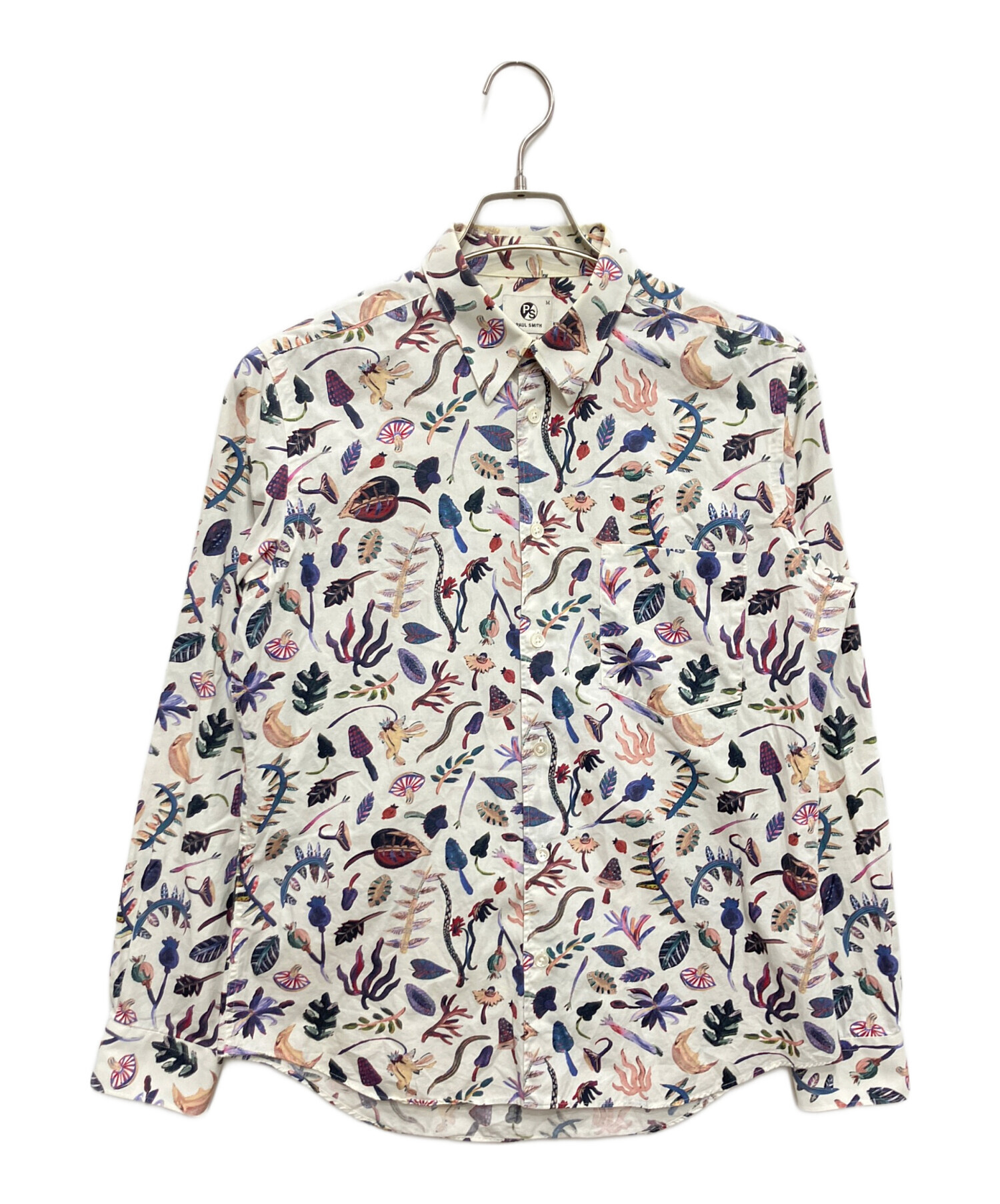 中古・古着通販】PAUL SMITH (ポールスミス) ボタニカル柄シャツ