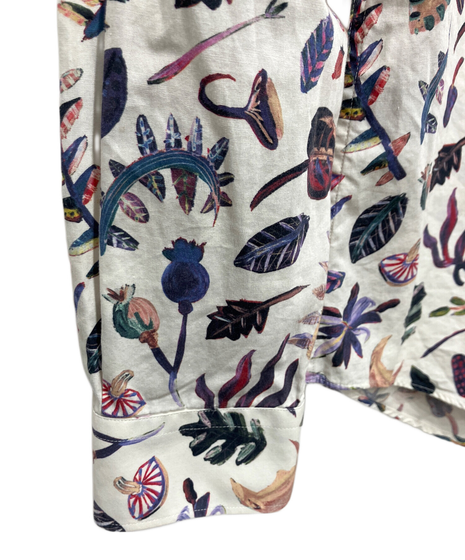中古・古着通販】PAUL SMITH (ポールスミス) ボタニカル柄シャツ