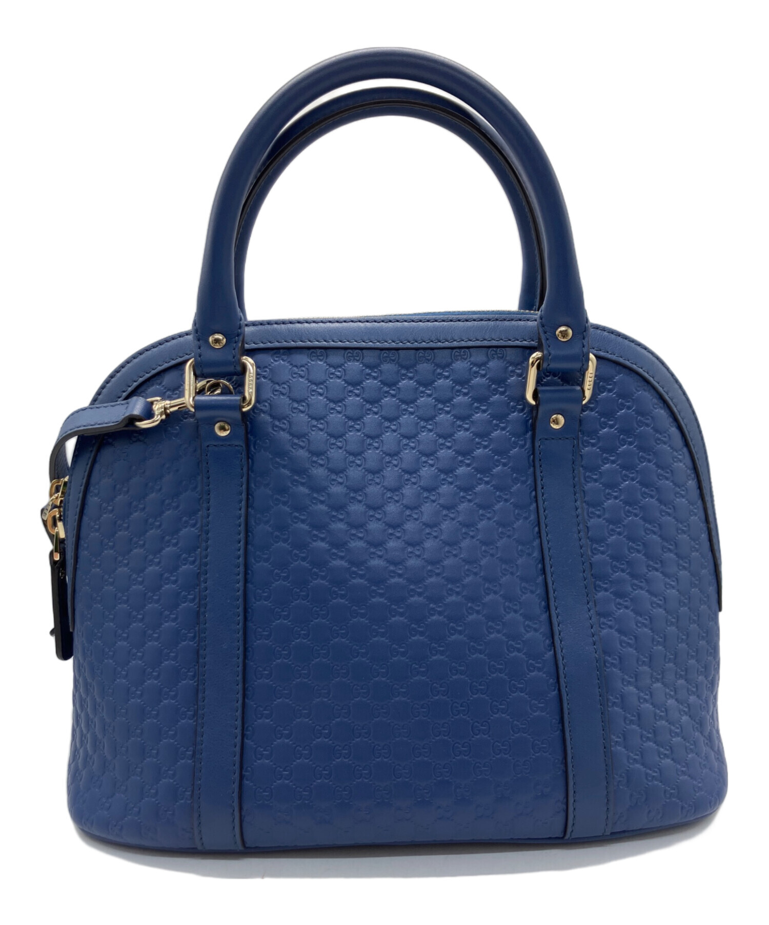 中古・古着通販】GUCCI (グッチ) マイクログッチシマ ハンドバッグ 