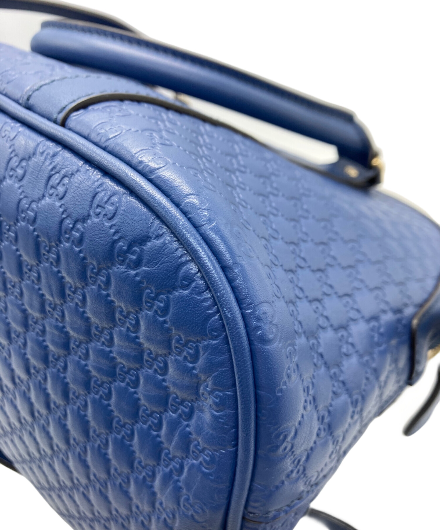 中古・古着通販】GUCCI (グッチ) マイクログッチシマ ハンドバッグ