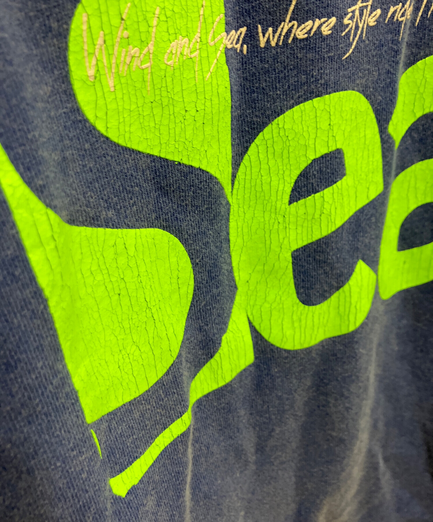 中古・古着通販】WIND AND SEA (ウィンダンシー) Big Sea Crewneck