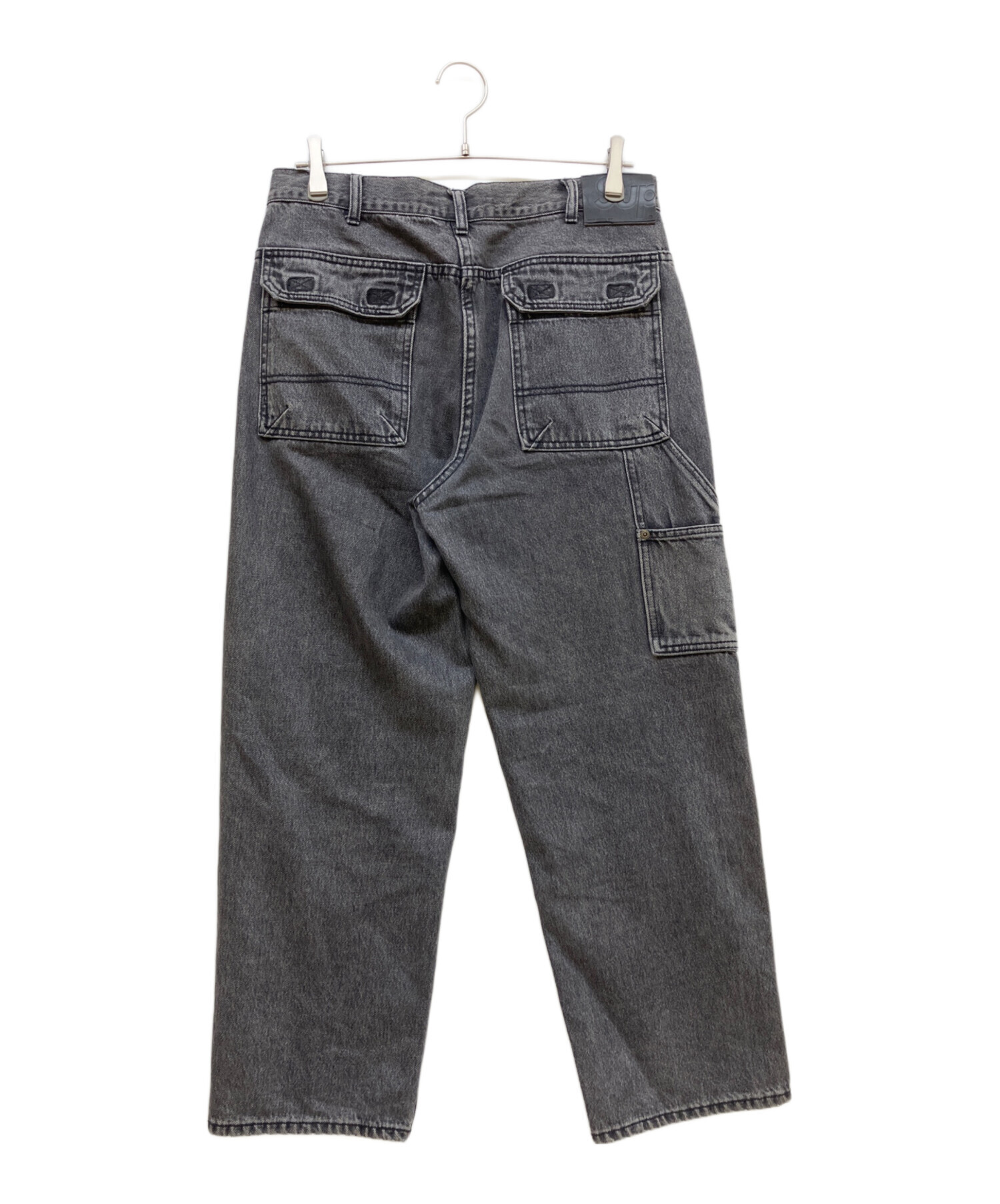 Supreme グレー デニムパンツ 中古・古着通販】Supreme (シュプリーム) デニムパンツ グレー サイズ