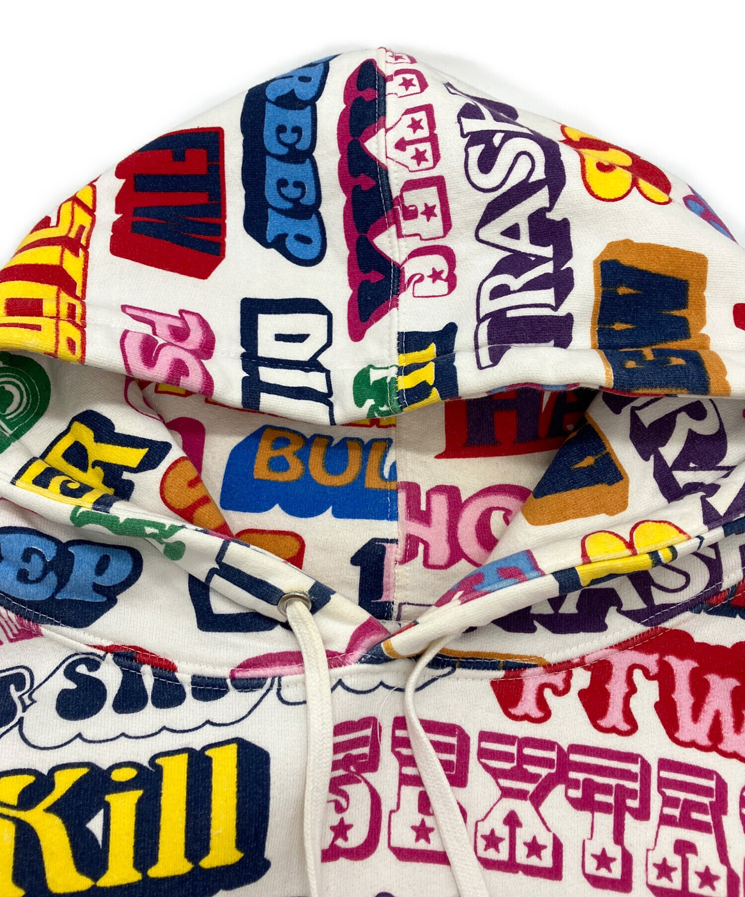 【超絶希少の未使用品】シュプ×ヒス Text Hooded Sweatshirt 中古・古着通販】Supreme (シュプリーム) Hysteric Glamour