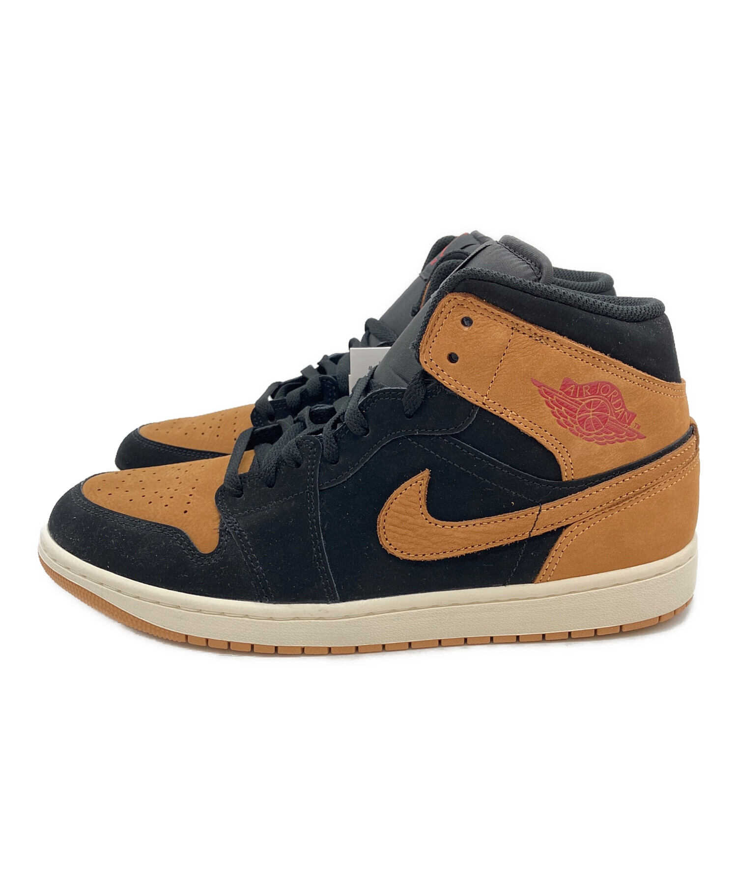 中古・古着通販】NIKE (ナイキ) AIR JORDAN 1 MID SE ブラウン 