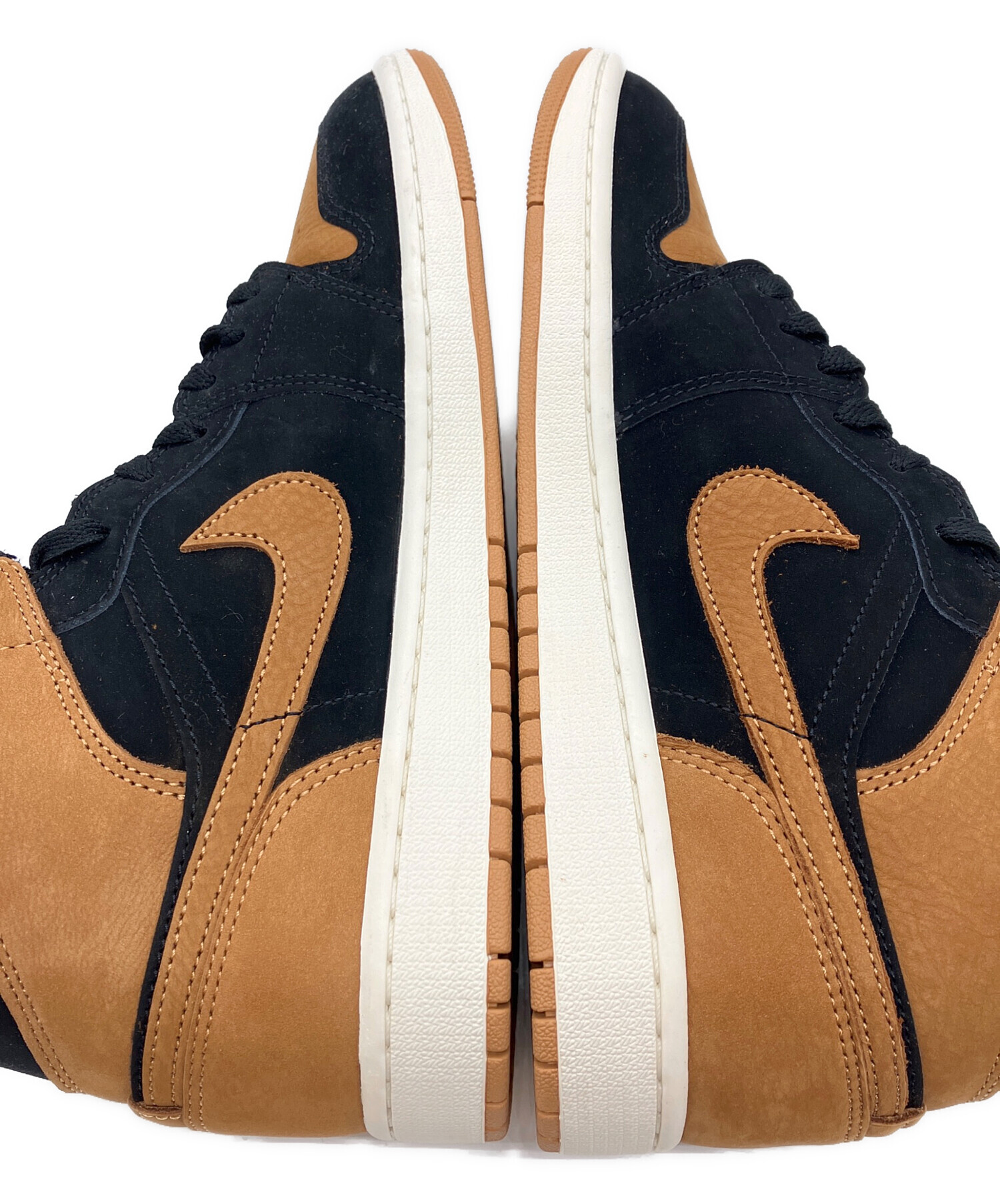 中古・古着通販】NIKE (ナイキ) AIR JORDAN 1 MID SE ブラウン 