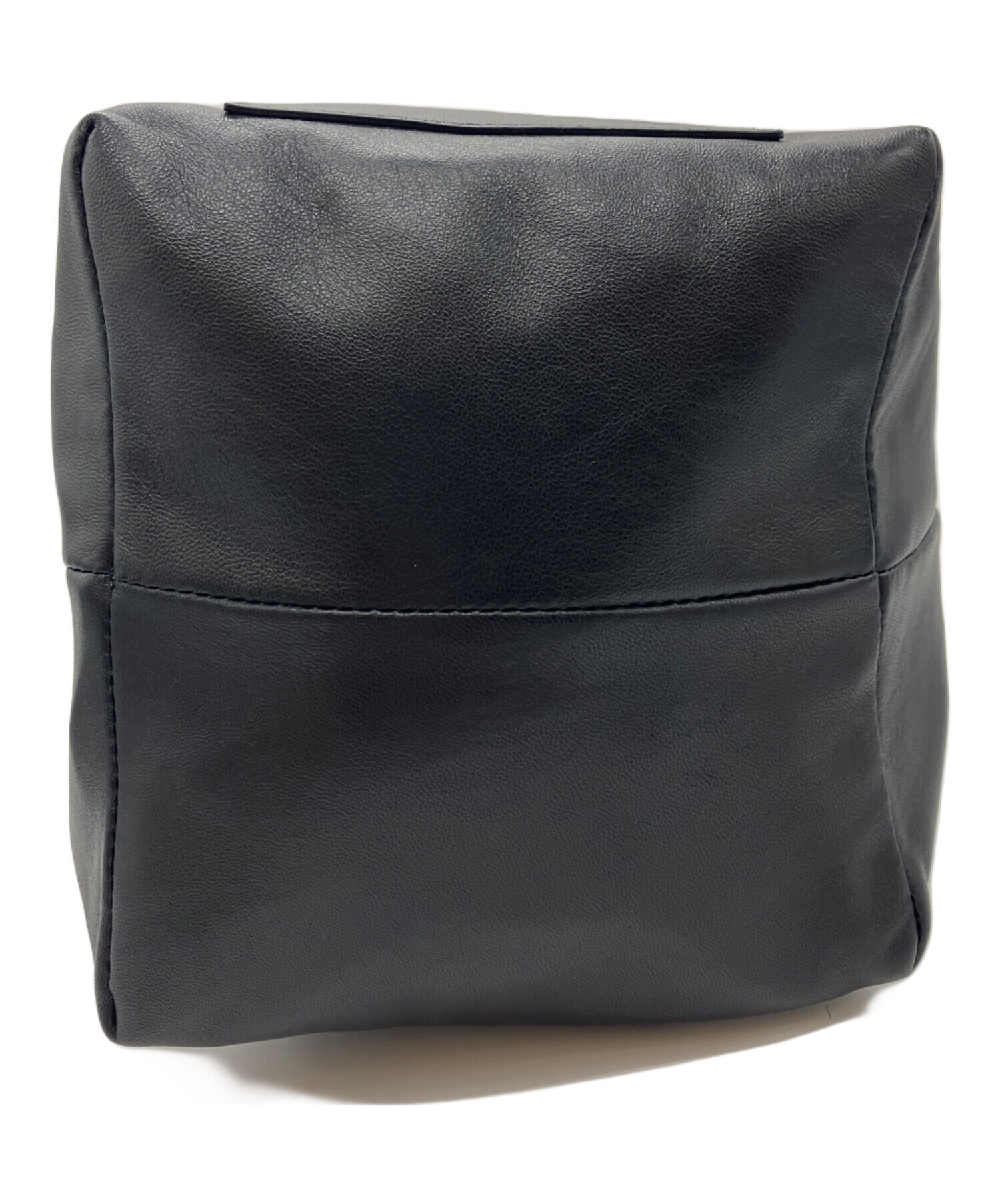 中古・古着通販】JIL SANDER (ジルサンダー) 巾着バック ブラック