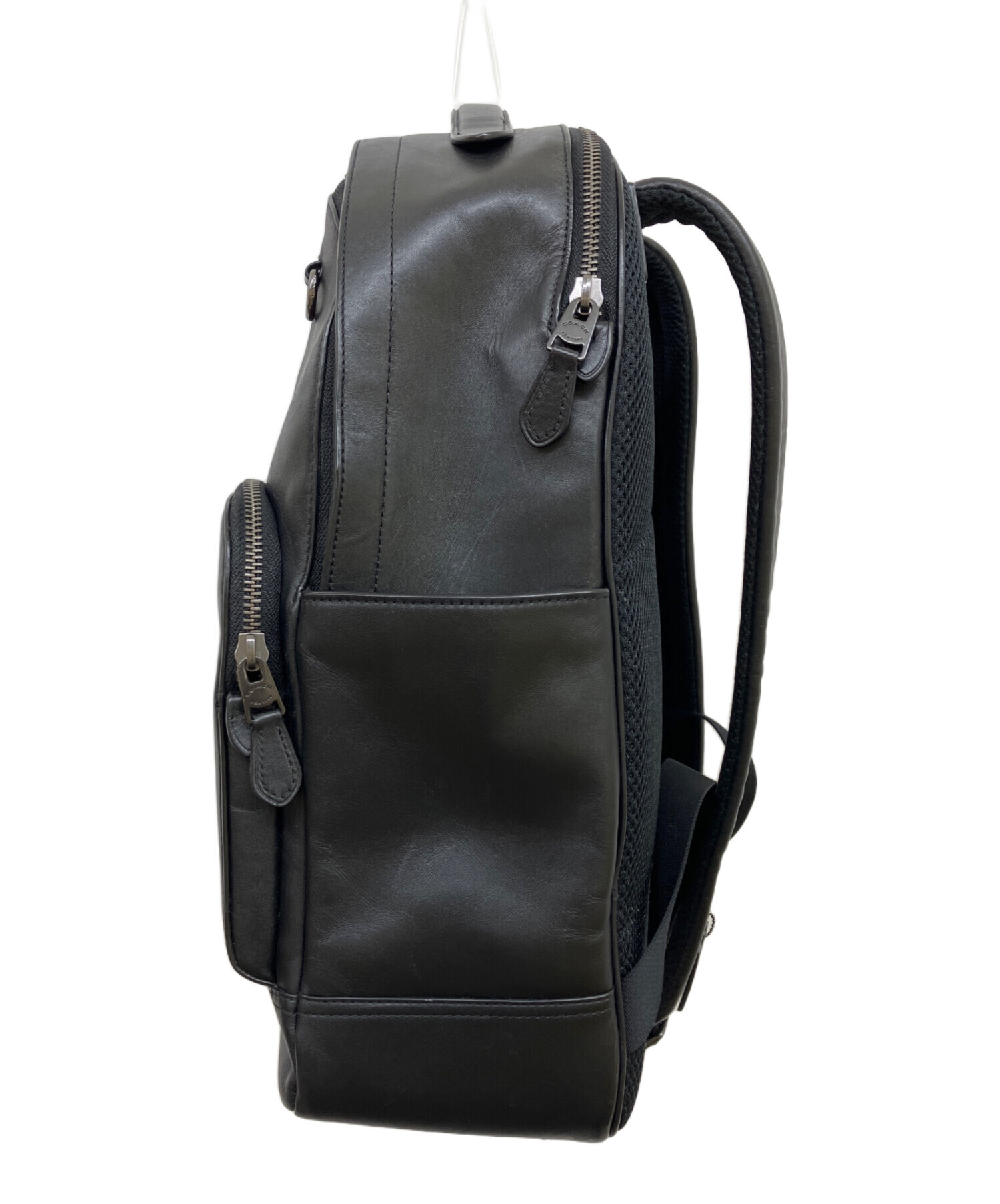 COACH （コーチ） グラハムバックパック 中古・古着通販】COACH (コーチ) グラハム バックパック ブラック