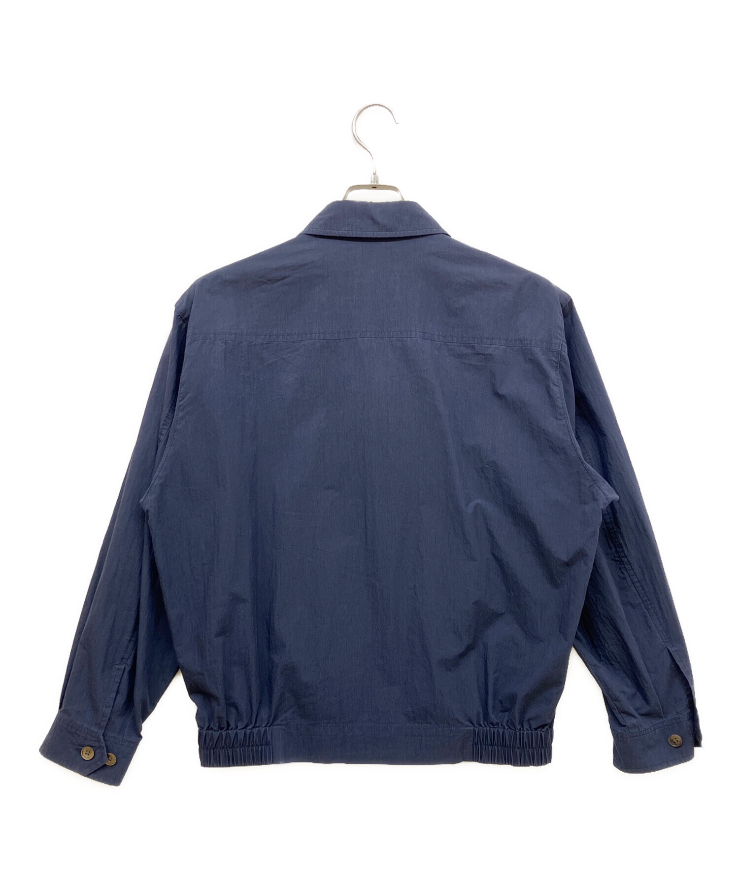 Burberry スイングトップ ブルゾン ジャケット ネイビー 中古・古着通販】BURBERRY (バーバリー) スイングトップ ネイビー