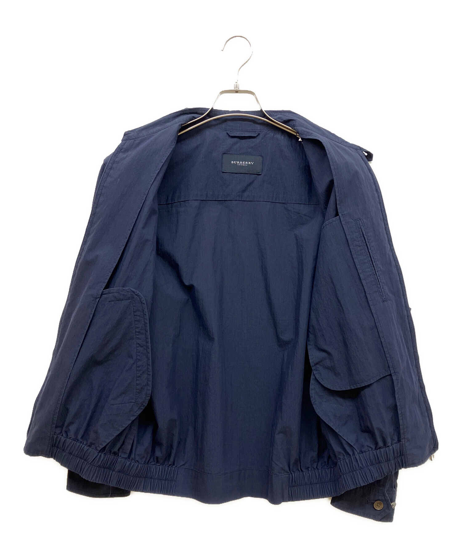 中古・古着通販】BURBERRY (バーバリー) スイングトップ ネイビー