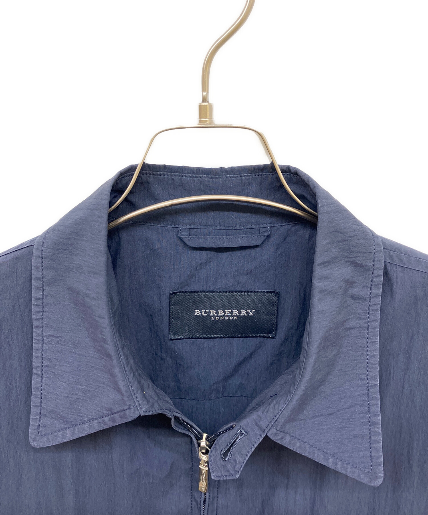 中古・古着通販】BURBERRY (バーバリー) スイングトップ ネイビー