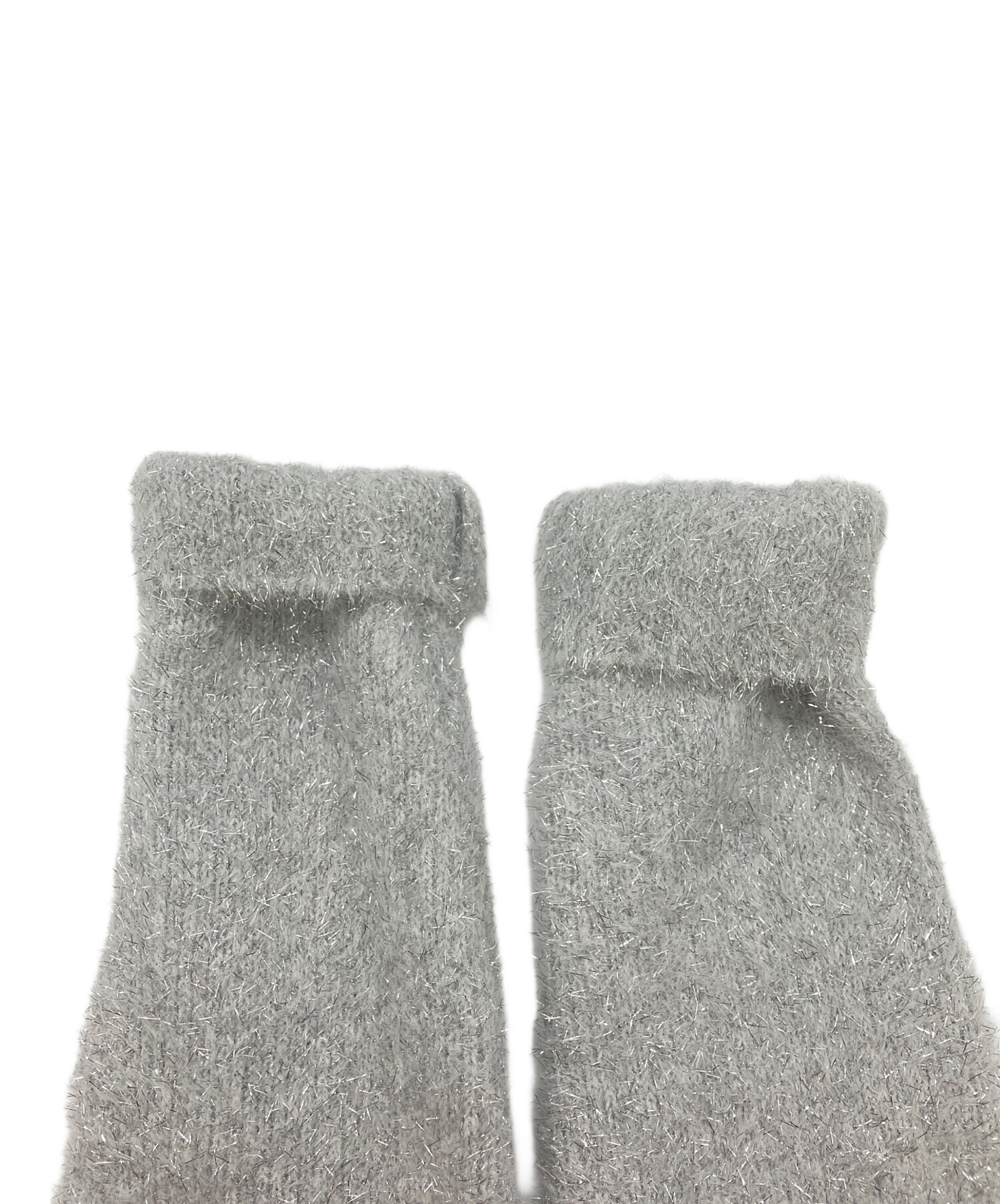 中古・古着通販】Bibiy. (ビビィ) LISA PEPURAMU KNIT グレー サイズ:F