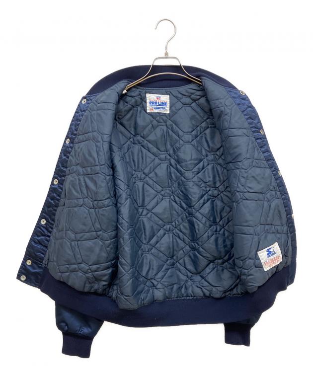 NFLシカゴベアーズ 古着 STARTERジャケットスタジャン ネイビーメンズL 中古・古着通販】STARTER (スターター) NFL (ナショナル・フットボール