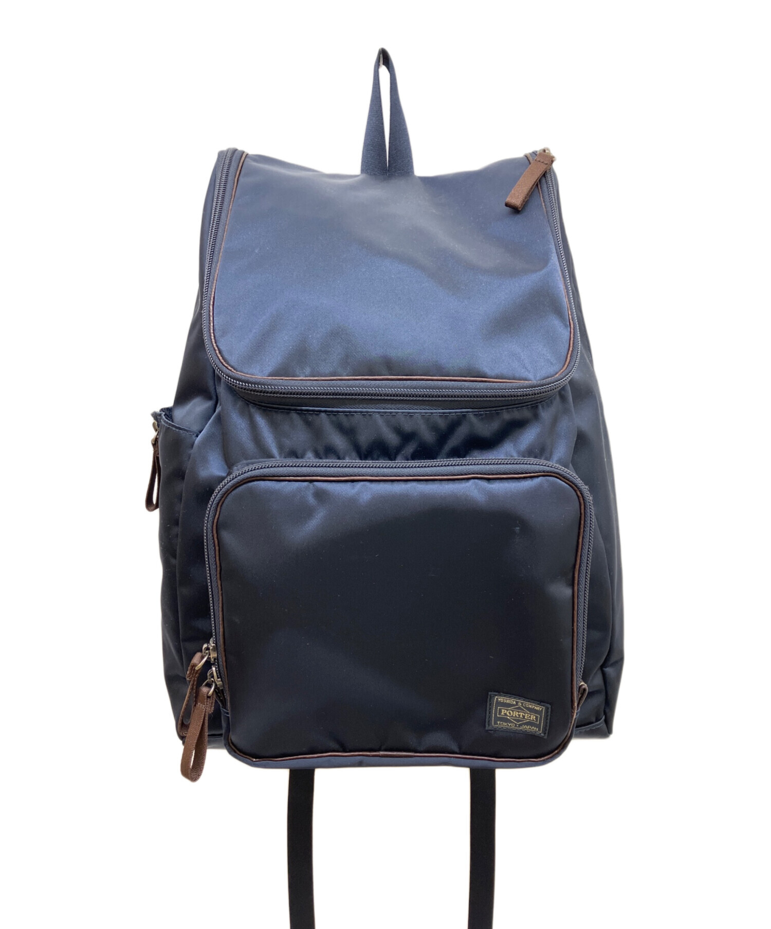 中古・古着通販】PORTER (ポーター) PLAN リュック ネイビー｜ブランド