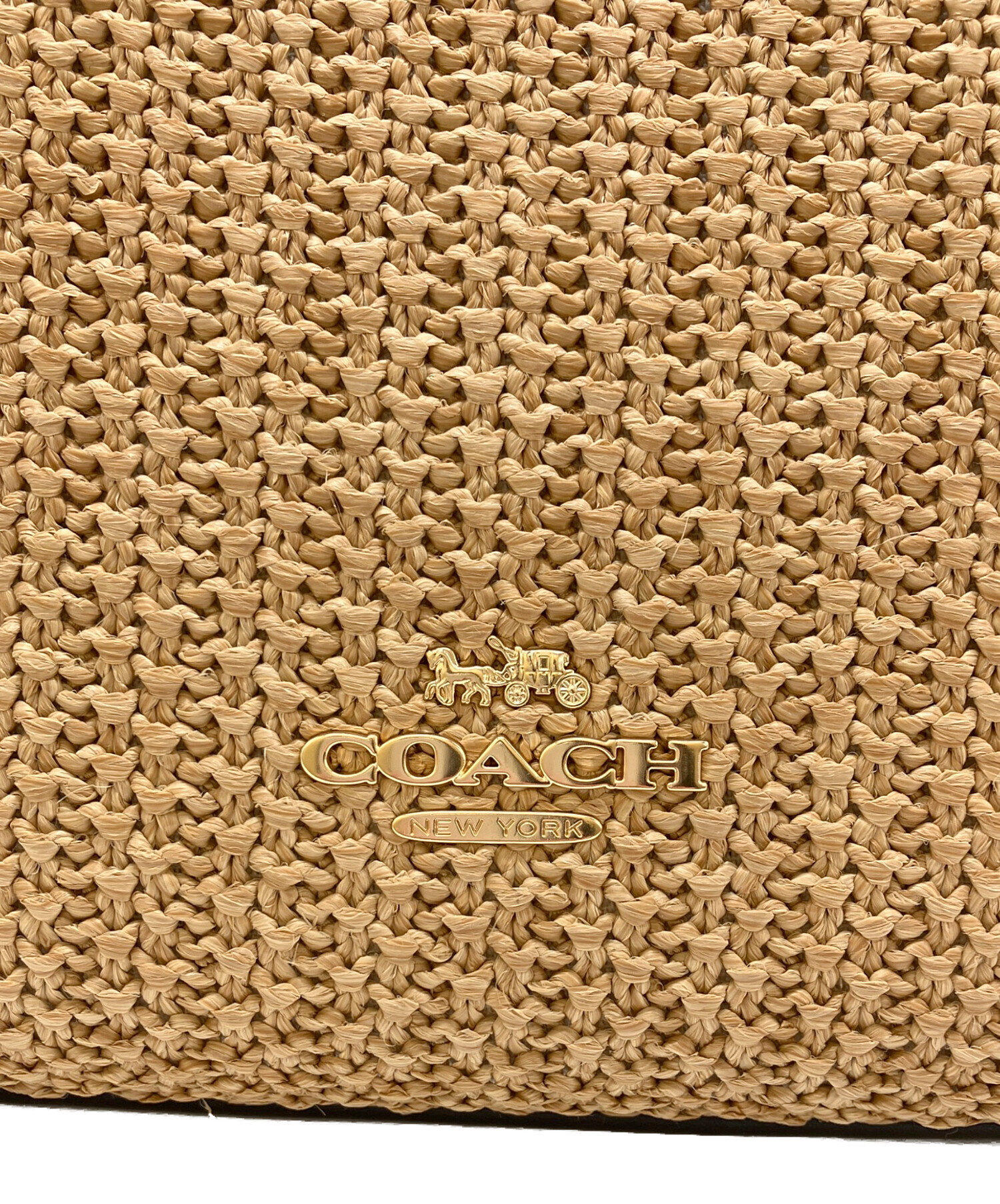 中古・古着通販】COACH (コーチ) ハドリーターンロックトートバッグ