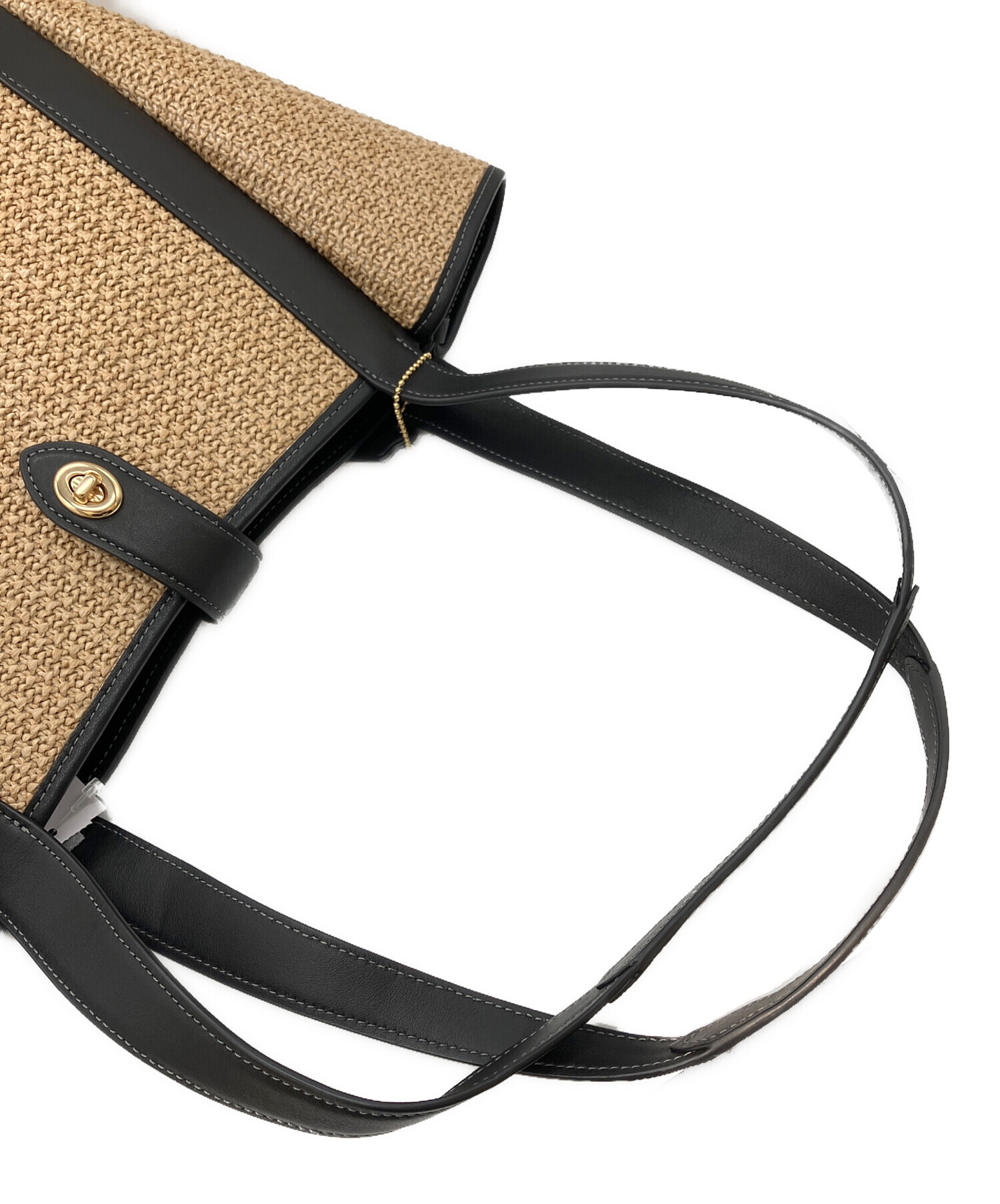 中古・古着通販】COACH (コーチ) ハドリーターンロックトートバッグ