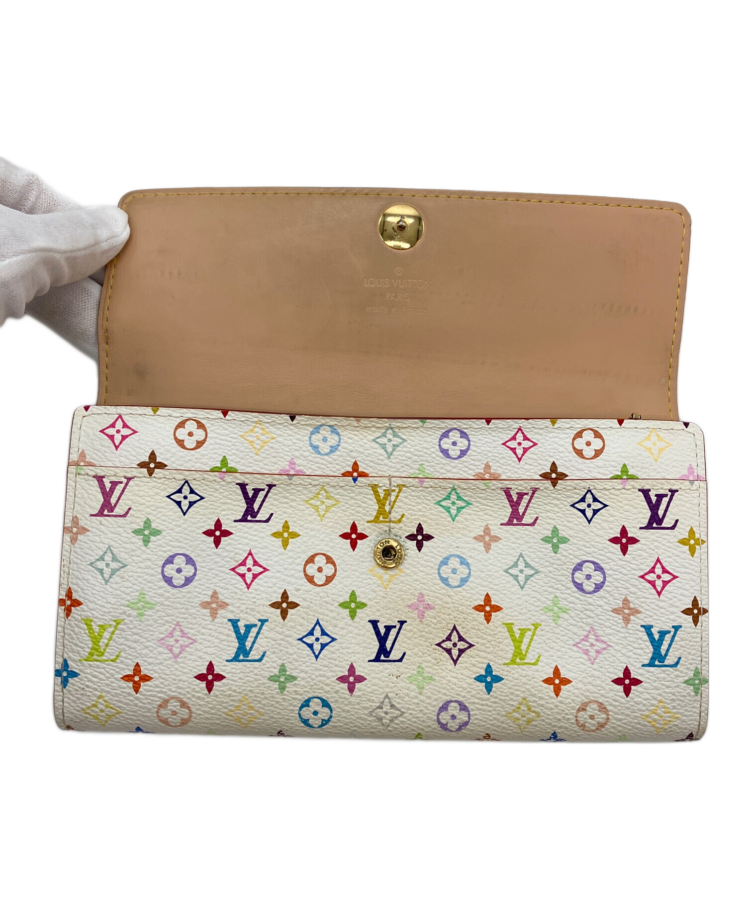 中古・古着通販】LOUIS VUITTON (ルイ ヴィトン) 長財布 マルチカラー