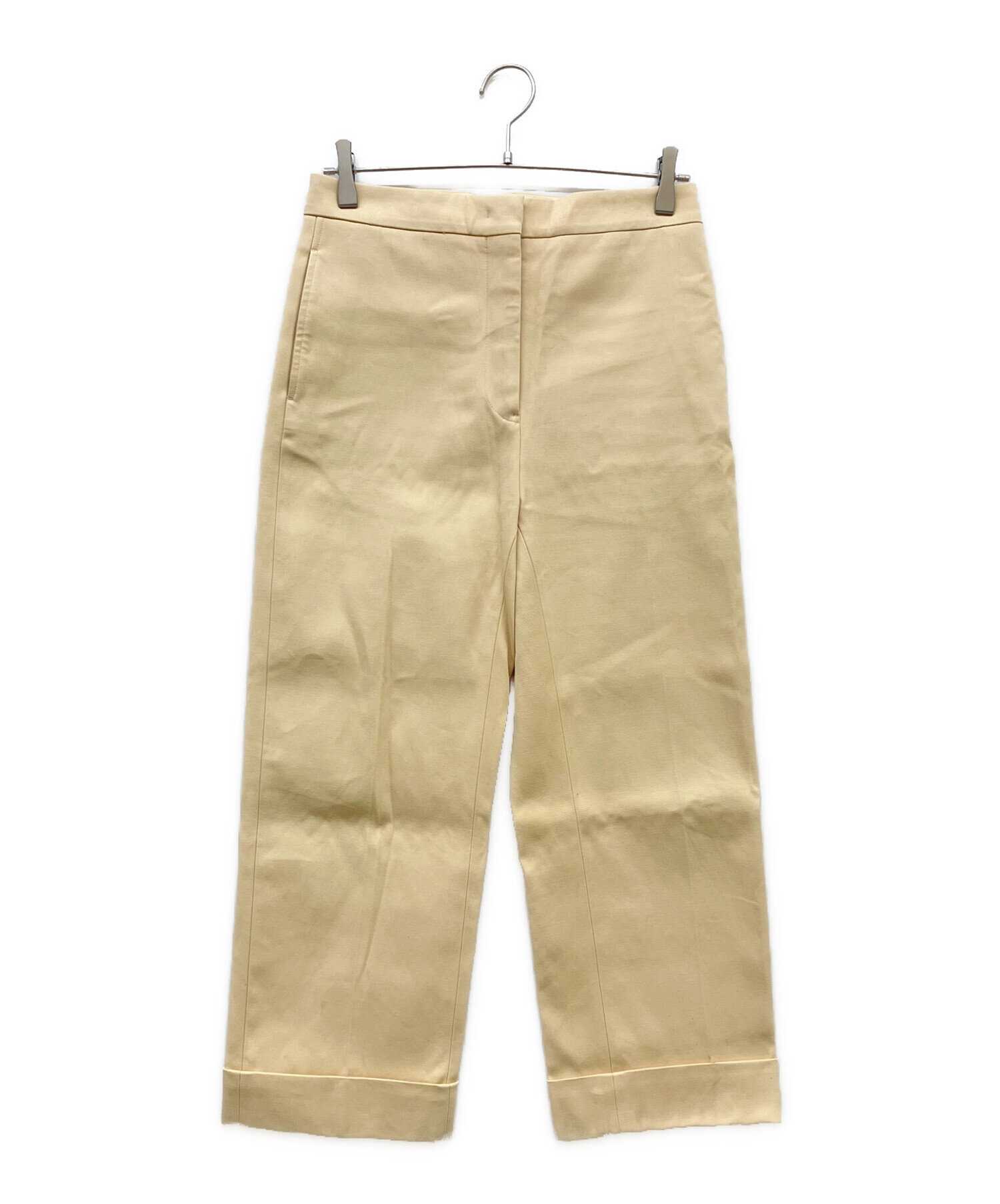 中古・古着通販】JIL SANDER (ジルサンダー) チノスラックス イエロー