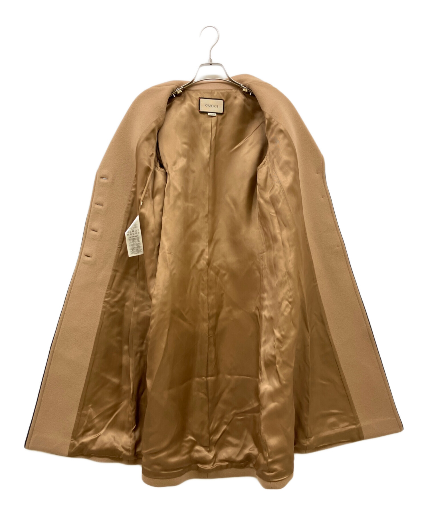 中古・古着通販】GUCCI (グッチ) シングルブレスト ウールロングコート