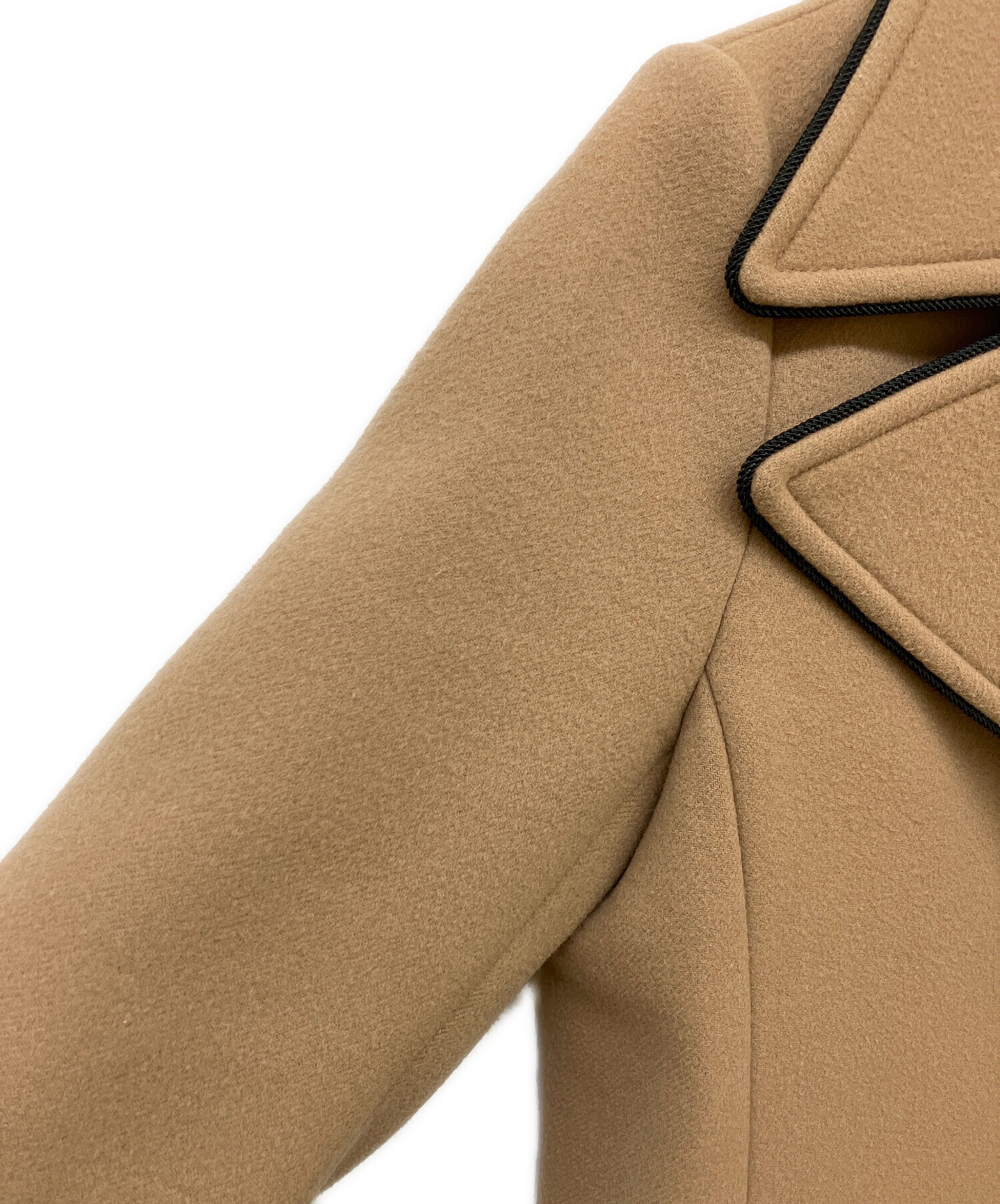 中古・古着通販】GUCCI (グッチ) シングルブレスト ウールロングコート