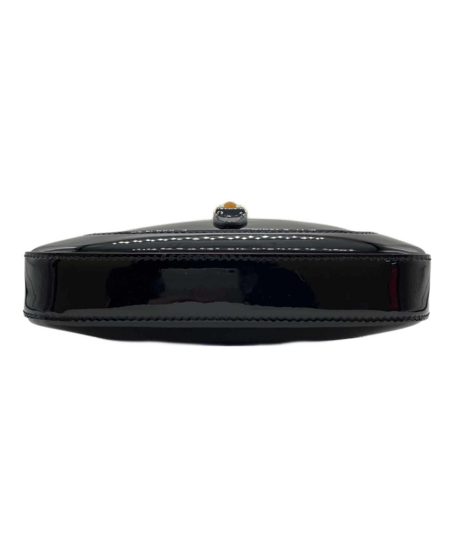 中古・古着通販】GUCCI (グッチ) エナメルミニショルダーバッグ