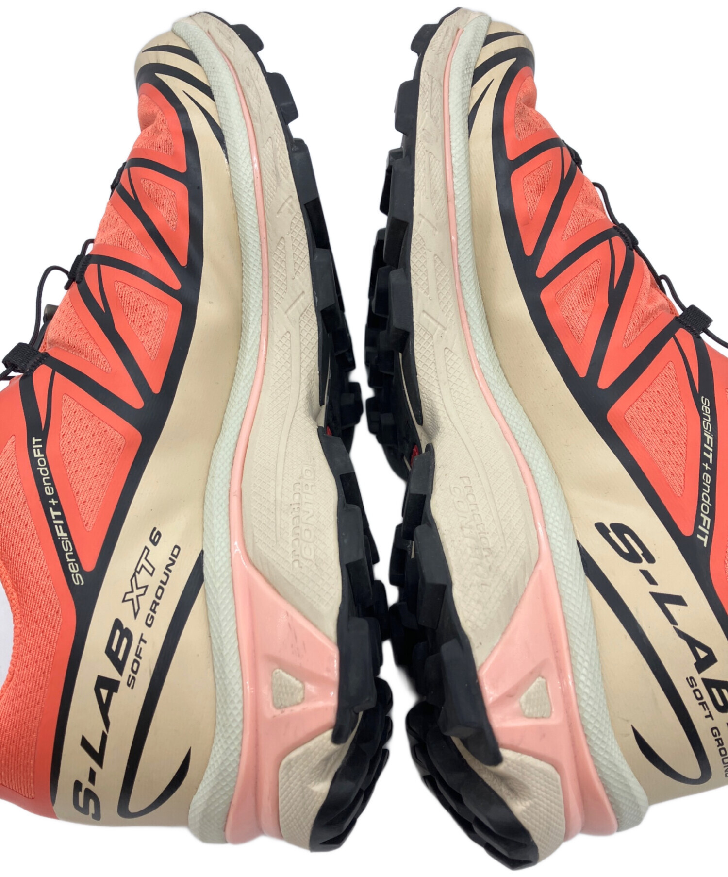 中古・古着通販】SALOMON (サロモン) スニーカー オレンジ サイズ:UK8