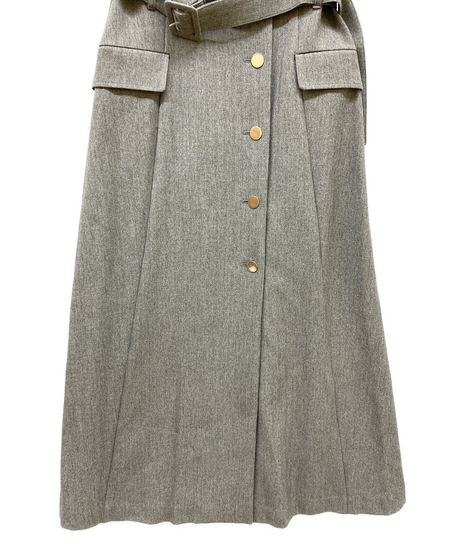 中古・古着通販】FRAY ID (フレイ アイディー) ダブルヘリンボーンジレ