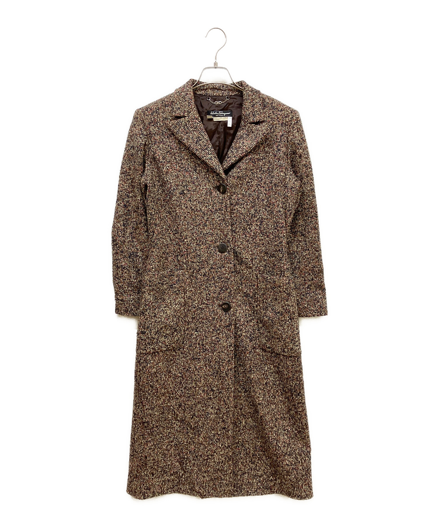 サルバトーレフェラガモ　コート 中古・古着通販】Salvatore Ferragamo (サルヴァトーレ フェラガモ