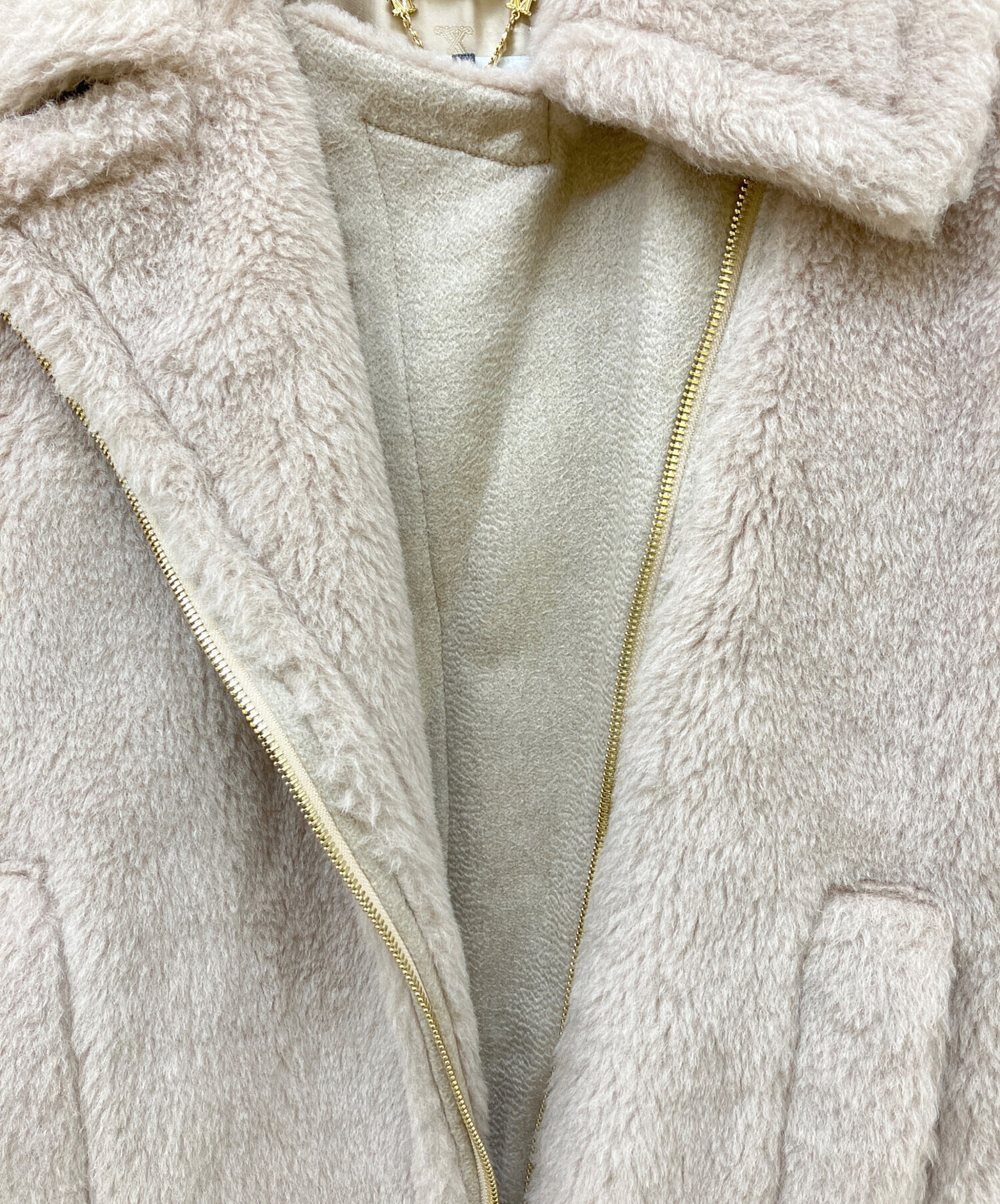 中古・古着通販】MaxMara (マックスマーラ) テディベアケープ ポンチョ