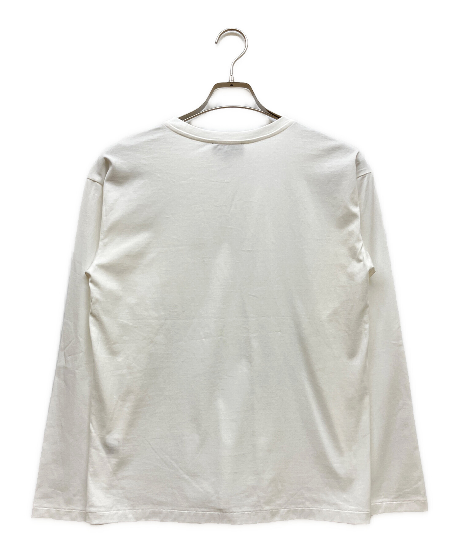 中古・古着通販】A.P.C. (アーペーセー) ロゴカットソー ホワイト