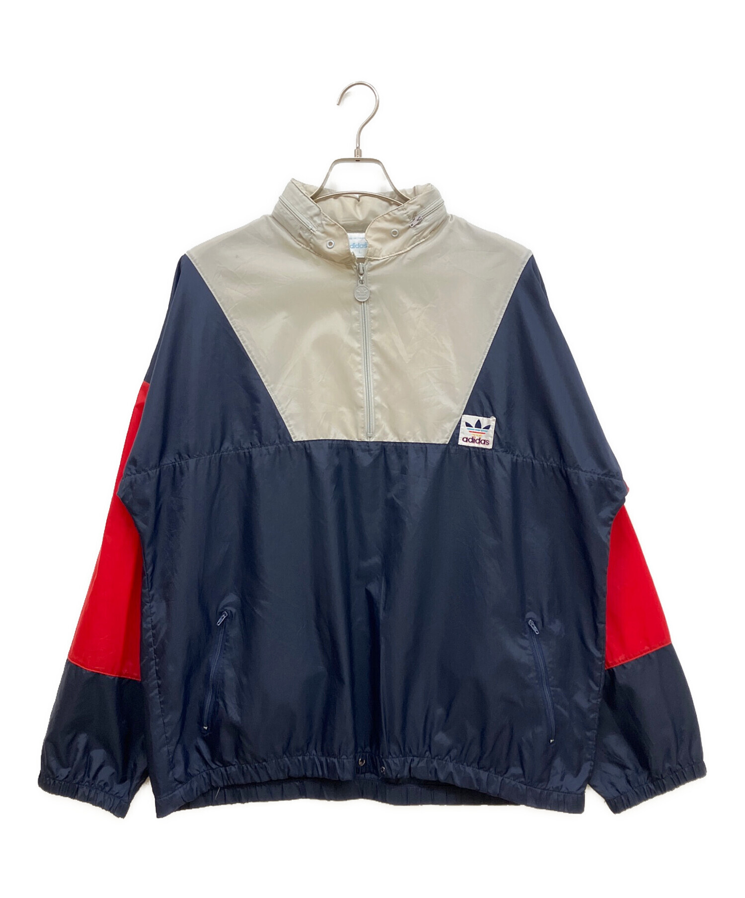 中古・古着通販】adidas (アディダス) ナイロンウォームアッププル