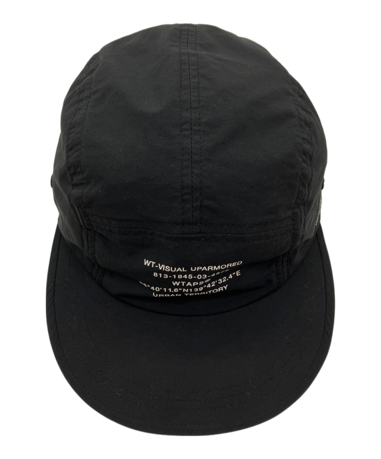 WTAPS　CAP　キャップ　ブラック　BLACK　中古美品 中古・古着通販】WTAPS (ダブルタップス) T-5 01 キャップ ブラック