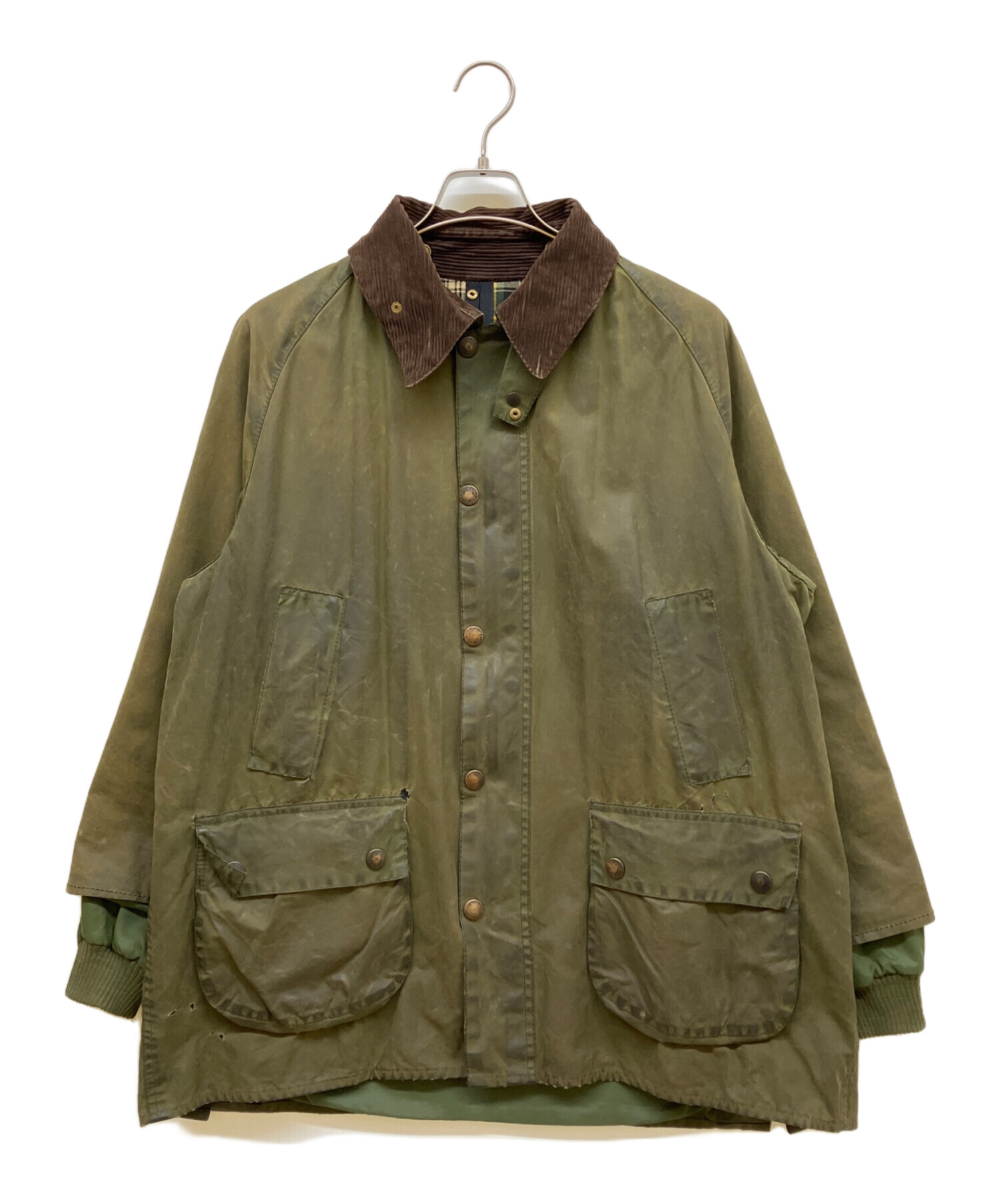 中古・古着通販】Barbour (バブアー) オイルドジャケット オリーブ 