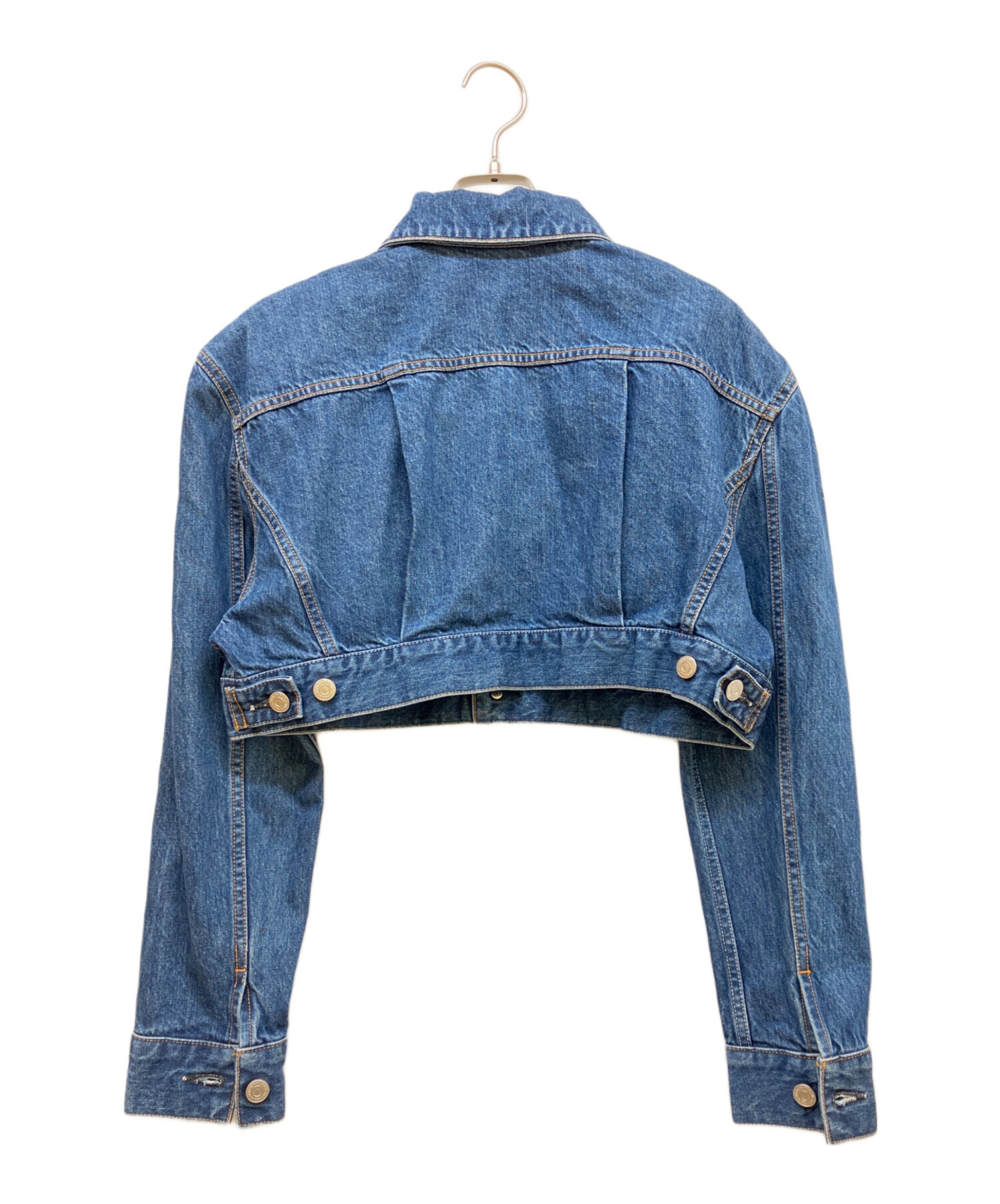 中古・古着通販】holiday (ホリデー) CROPPED DENIM JACKET インディゴ 