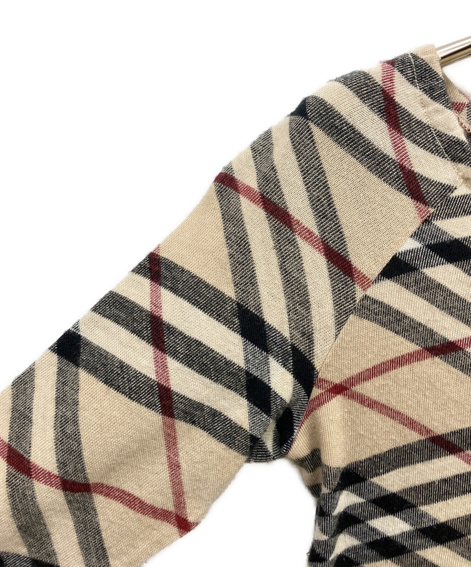 BURBERRY BLUE LABEL ベージュ ロングコート M ノバチェック 中古・古着通販】BURBERRY BLUE LABEL (バーバリー ブルー レーベル