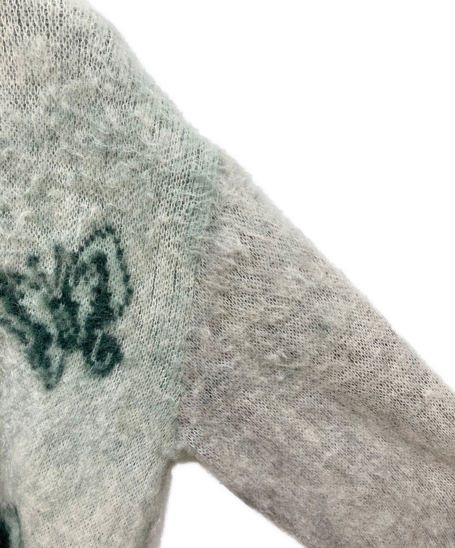 中古・古着通販】Needles (ニードルズ) PAPILLON CARDIGAN グレー