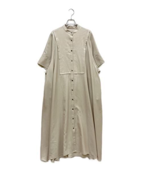 中古・古着通販】ADORE (アドーア) ソフトラスターワンピース ベージュ