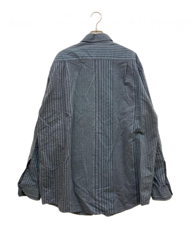 Acne Studios ストライプオーバーサイズシャツ 長袖シャツ 中古・古着通販】Acne studios (アクネ ストゥディオズ) オーバー