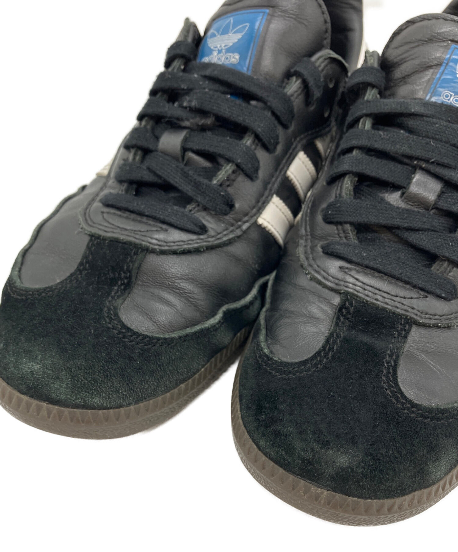 中古・古着通販】adidas (アディダス) SAMBA ADV ブラック サイズ:US8