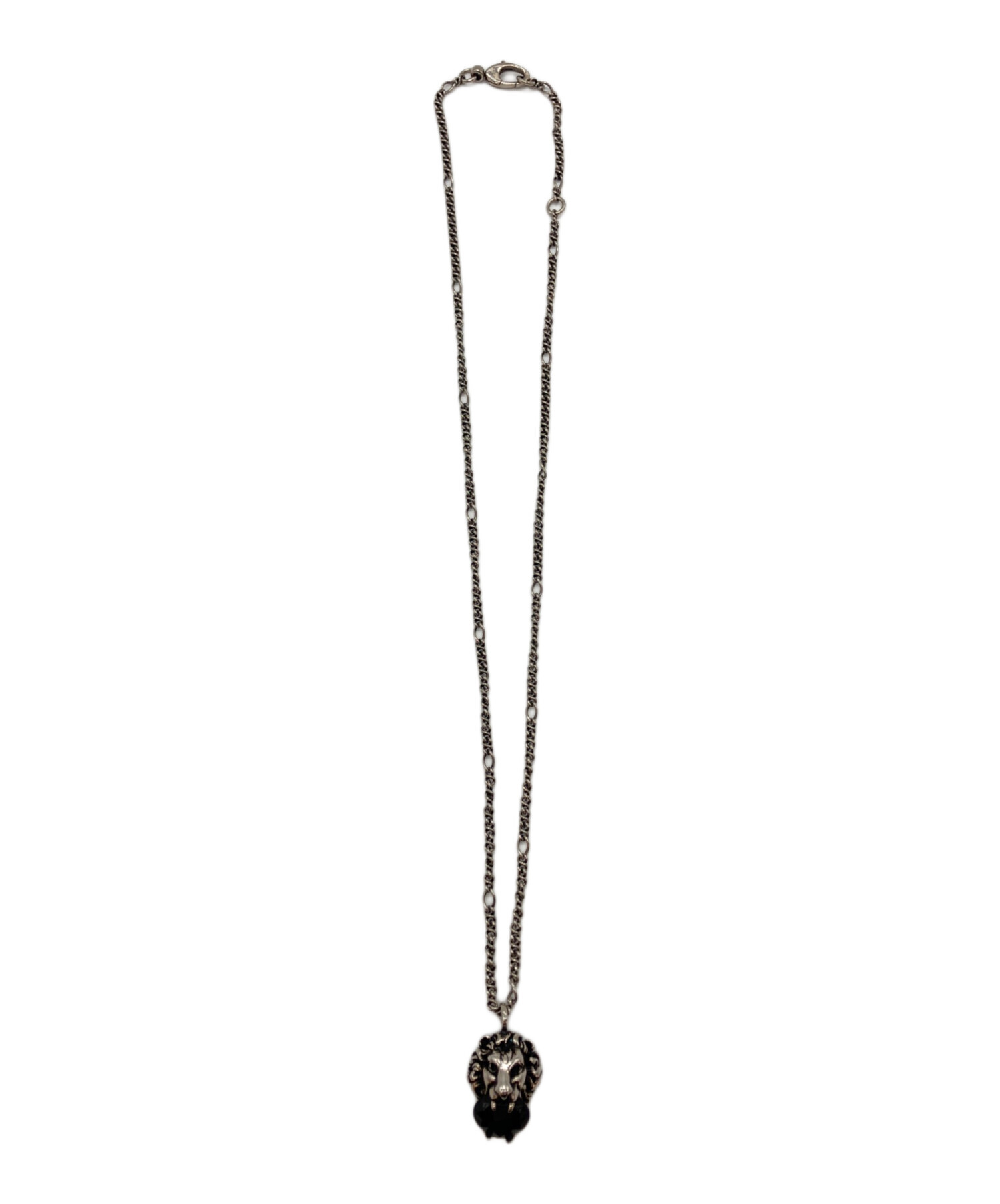 中古・古着通販】GUCCI (グッチ) カラーストーンライオンヘッド