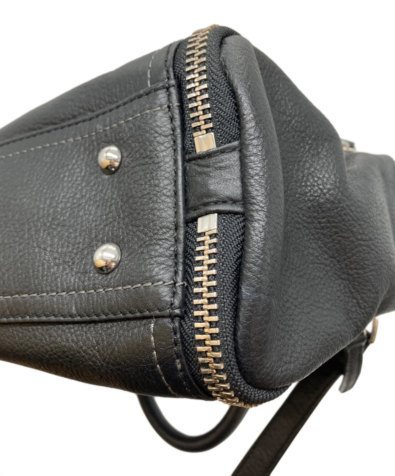 中古・古着通販】DIESEL (ディーゼル) 2WAY LE-ZIPPER ブラック