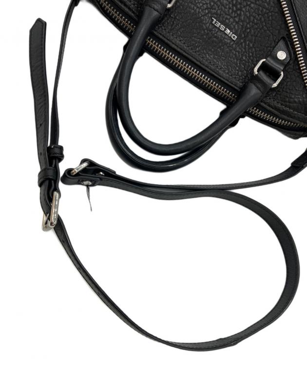 ディーゼル　diesel LE-ZIPPER 2way バッグ 【未使用に近い】 中古・古着通販】DIESEL (ディーゼル) LE-ZIPPER 2wayレザーバッグ
