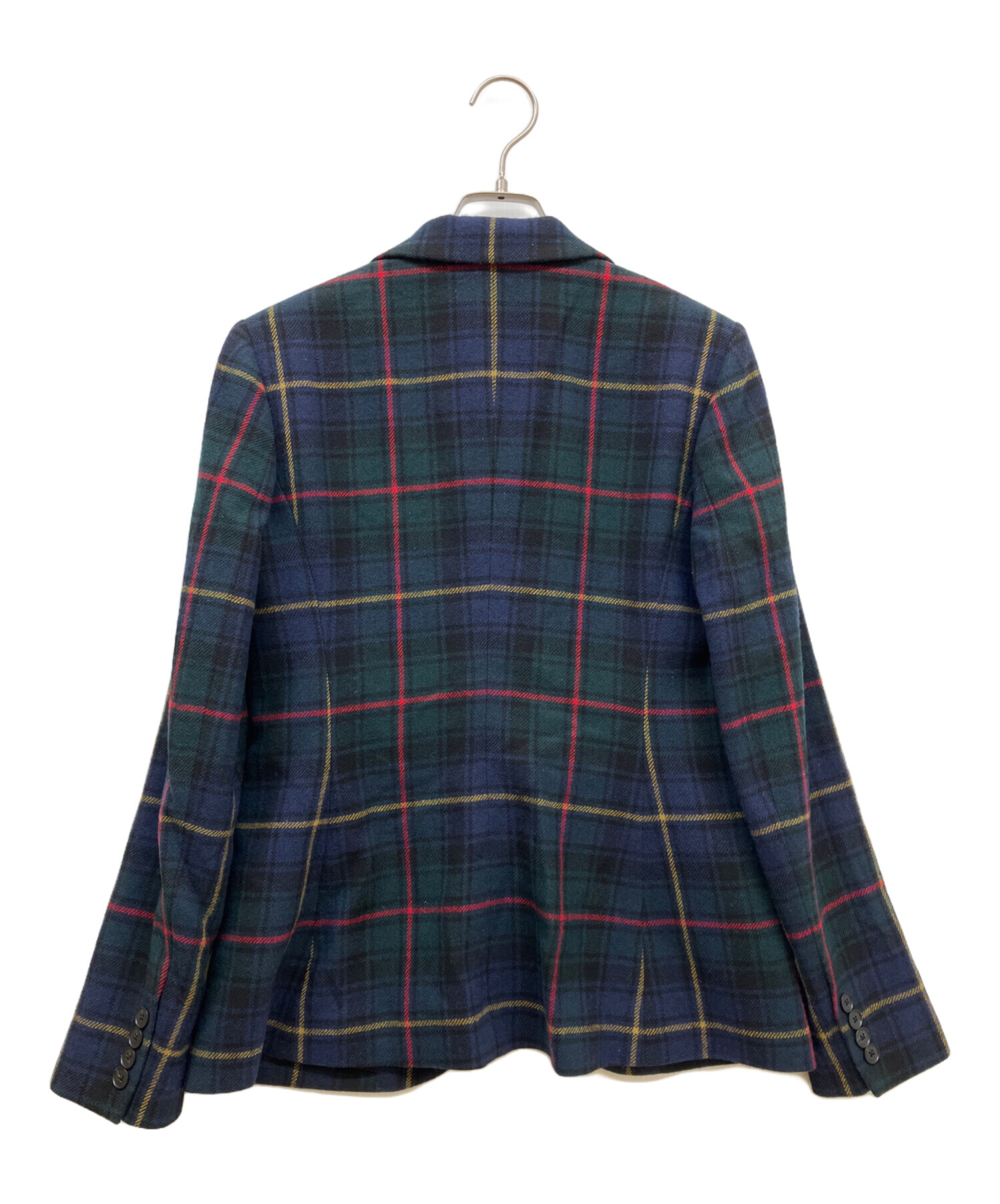 Ralph Laure ラルフローレン テーラードジャケット チェック リネン 中古・古着通販】POLO RALPH LAUREN (ポロ・ラルフローレン) タータン