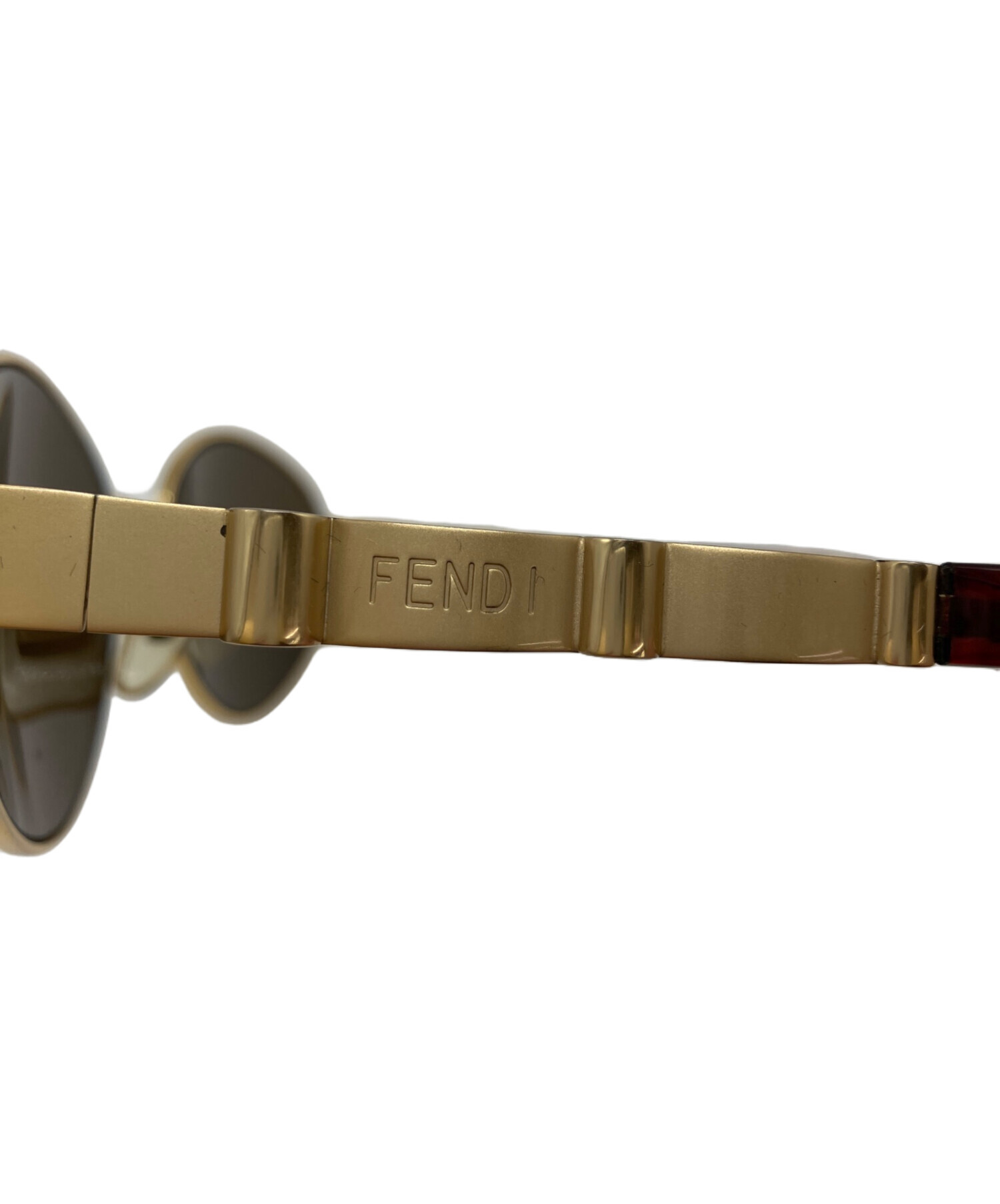 FENDI ヴィンテージラウンドサングラス 中古・古着通販】FENDI (フェンディ) ヴィンテージ サングラス