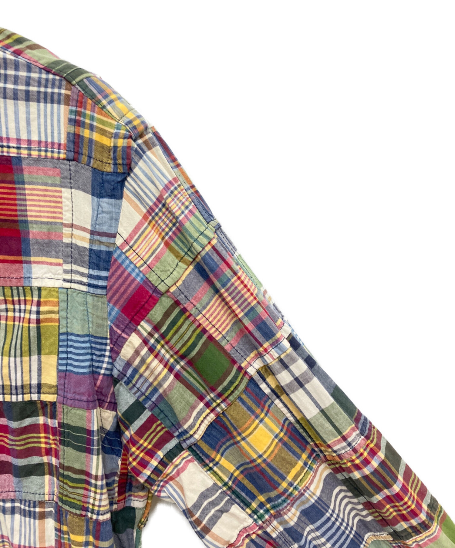 中古・古着通販】RALPH LAUREN (ラルフローレン) パッチワークチェック
