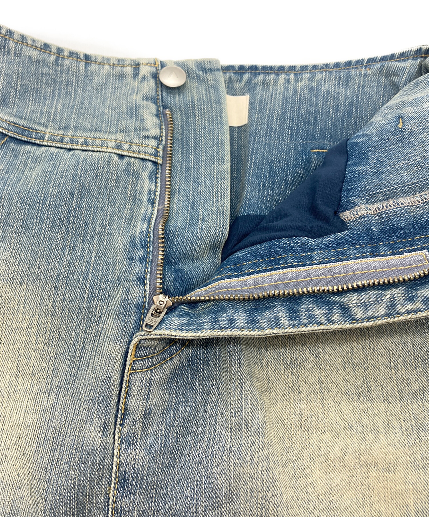 中古・古着通販】AND MARY (アンドマリー) Jenny denim mini skirt