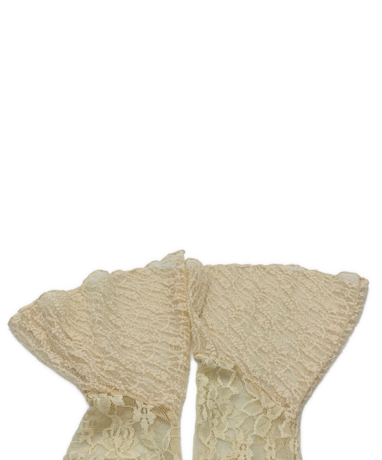 中古・古着通販】AMERI (アメリ) COMBINATION LACE TOP アイボリー
