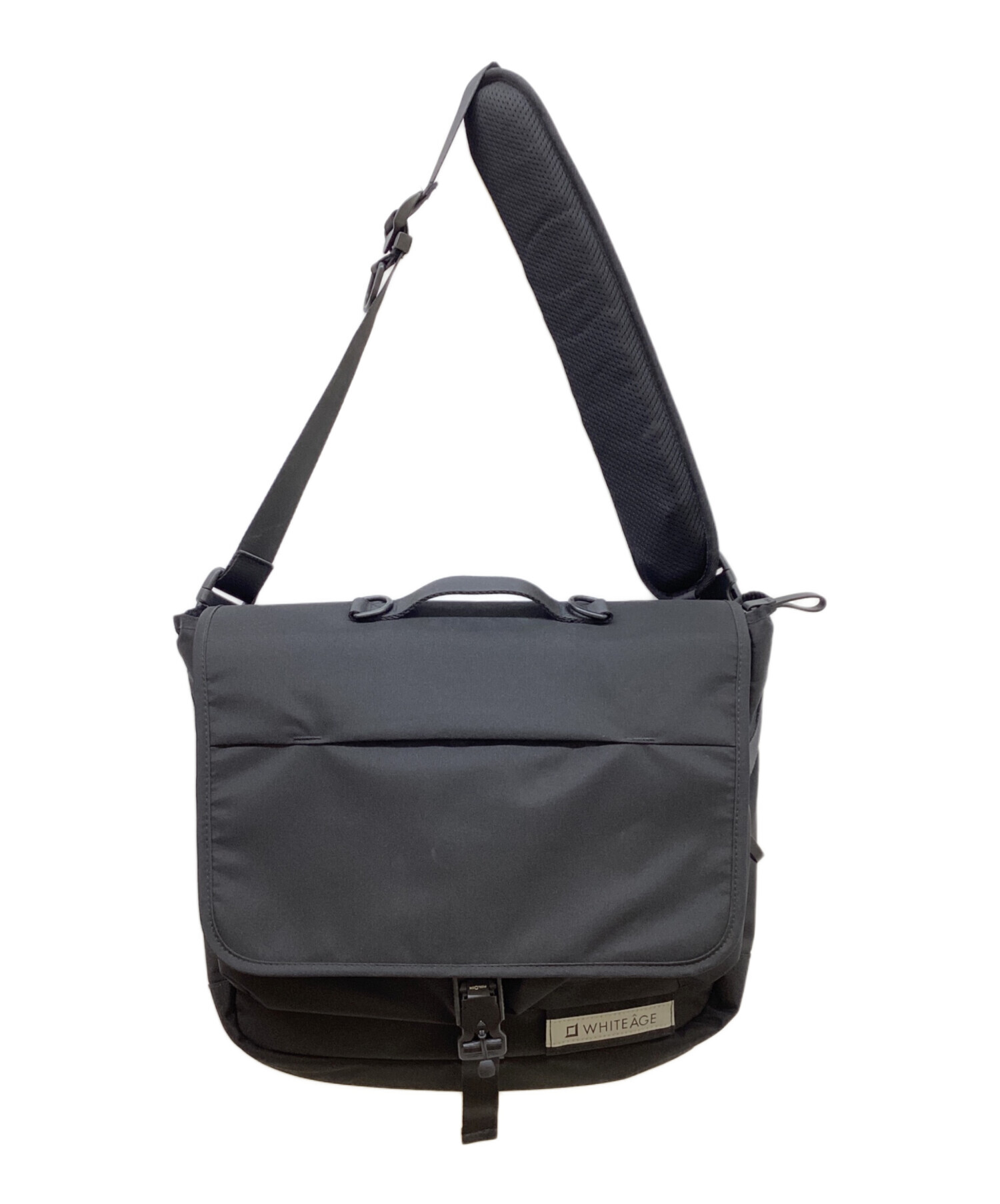 中古・古着通販】WHITEAGE (ホワイタージュ) MOD.NAVY Messenger Bag L