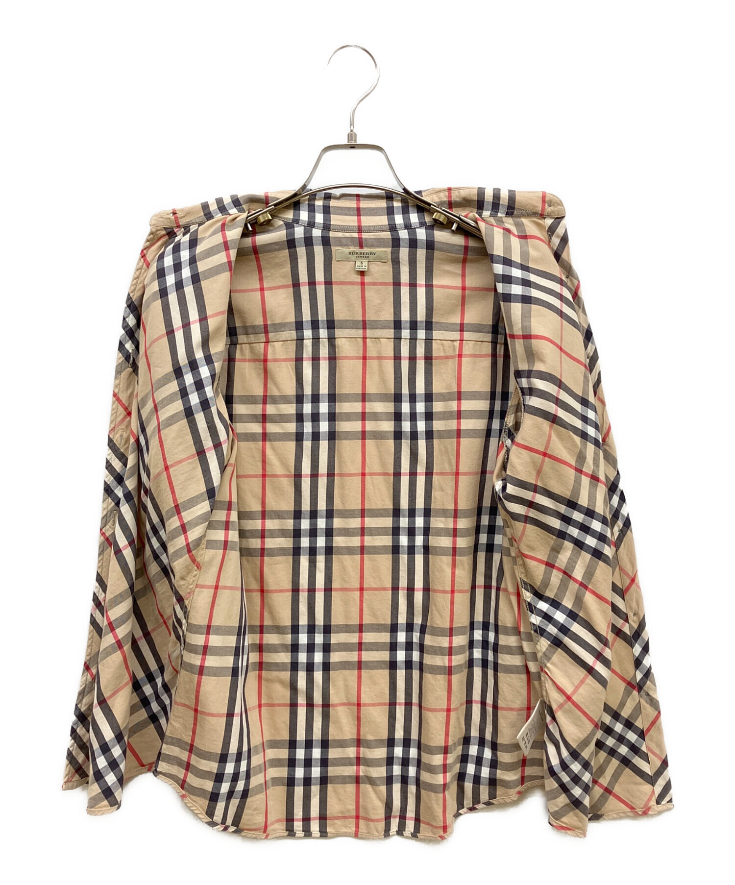 BURBERRY LONDON バーバリー ロンドン ノバチェックブラウス 中古・古着通販】BURBERRY LONDON (バーバリーロンドン) ノバチェック