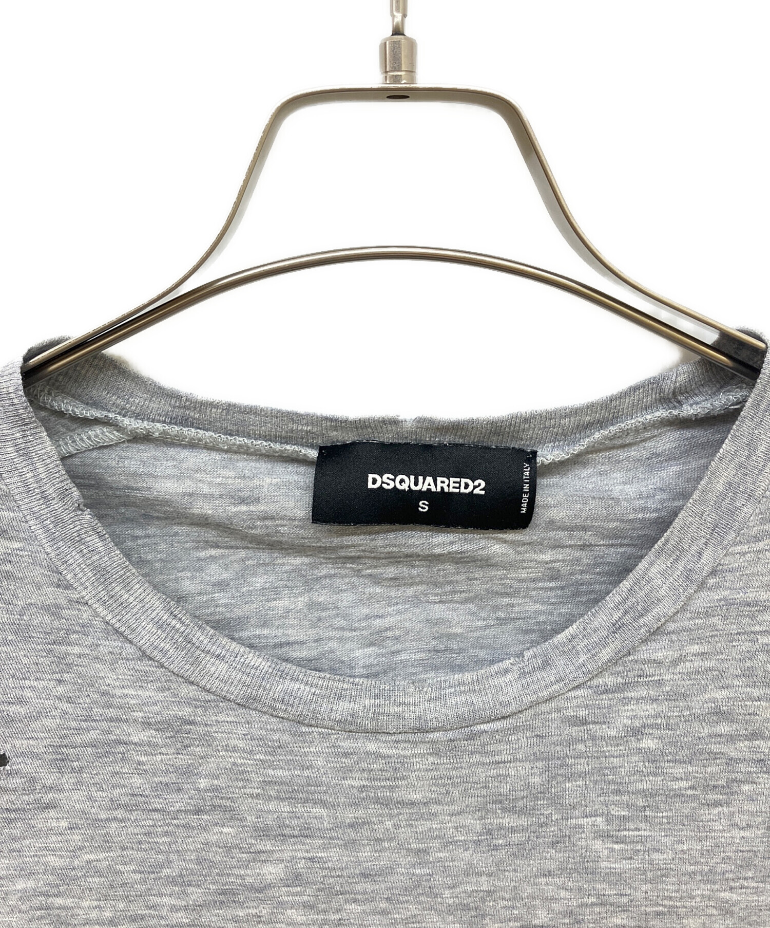 中古・古着通販】DSQUARED2 (ディースクエアード) Tシャツ グレー